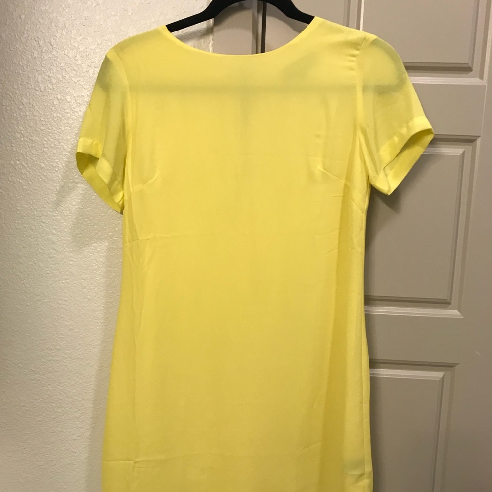 Yellow summer dress